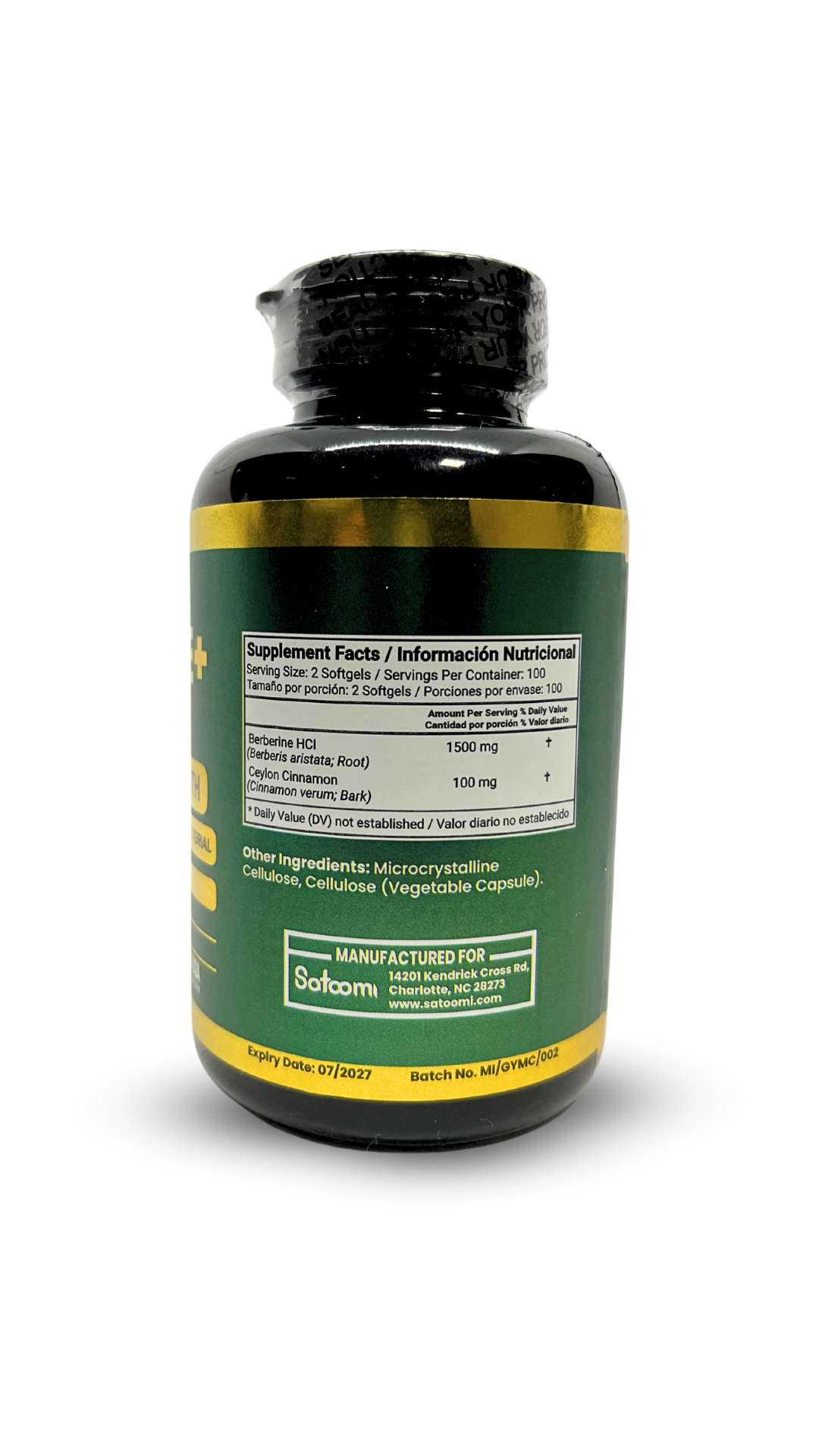 Berberine+ Premium 1500mg