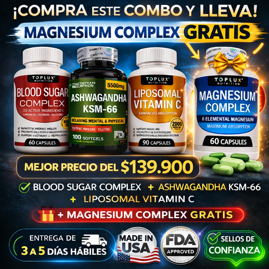 🔥 SISTEMA DE EQUILIBRIO METABÓLICO TOTAL Controla Glucosa 🩸 | Estrés 🌿 | Energía 💊 Fórmula avanzada de apoyo metabólico ⚡🚚 Pago Contra Entrega 100% Seguro📦 Entrega de 3 a 5 días hábiles